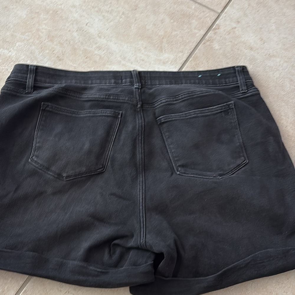 Lularoe black shorts - Picture 3 of 3